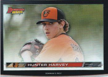 2015 Bowman's Best - Hi-Def Heritage #HDH-HH Hunter Harvey Front