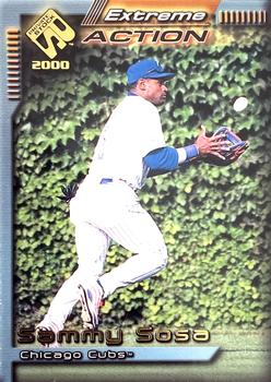 2000 Pacific Private Stock - Extreme Action #5 Sammy Sosa  Front