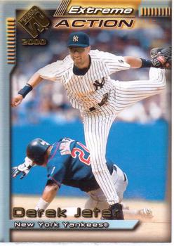 2000 Pacific Private Stock - Extreme Action #13 Derek Jeter  Front