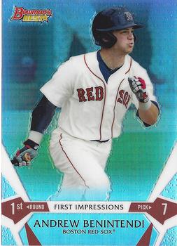 2015 Bowman's Best - First Impressions #FI-AB Andrew Benintendi Front
