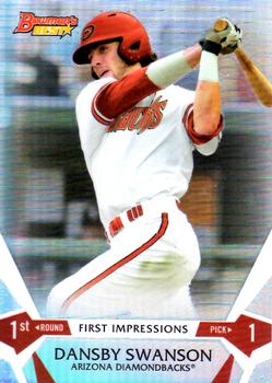 2015 Bowman's Best - First Impressions #FI-DS Dansby Swanson Front