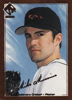 2000 Pacific Private Stock - Gold Portraits #15 Mike Mussina  Front