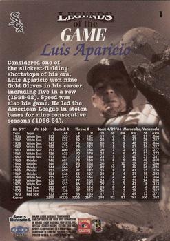 1998 Sports Illustrated Then and Now #1 Luis Aparicio Back