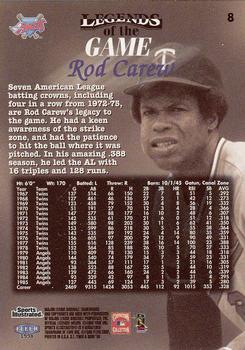 1998 Sports Illustrated Then and Now #8 Rod Carew Back