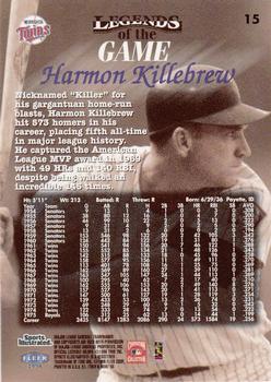 1998 Sports Illustrated Then and Now #15 Harmon Killebrew Back