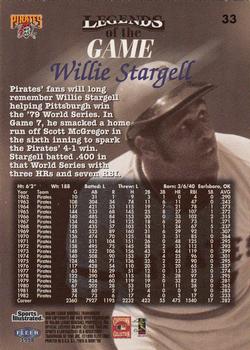 1998 Sports Illustrated Then and Now #33 Willie Stargell Back
