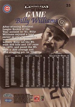 1998 Sports Illustrated Then and Now #35 Billy Williams Back