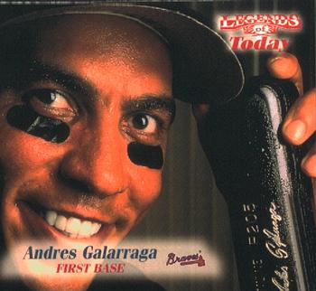 1998 Sports Illustrated Then and Now #82 Andres Galarraga Front