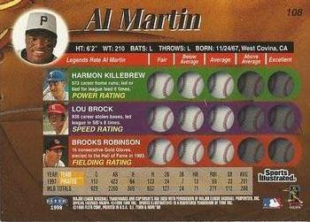 1998 Sports Illustrated Then and Now #108 Al Martin Back