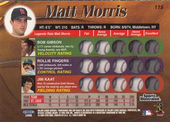 1998 Sports Illustrated Then and Now #115 Matt Morris Back