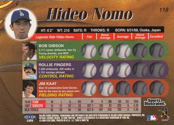 1998 Sports Illustrated Then and Now #118 Hideo Nomo Back