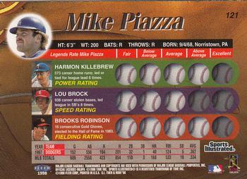 1998 Sports Illustrated Then and Now #121 Mike Piazza Back