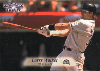 1998 Sports Illustrated Then and Now #138 Larry Walker Front
