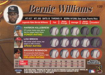 1998 Sports Illustrated Then and Now #139 Bernie Williams Back