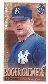 2000 Pacific Private Stock - PS-2000 Stars #11 Roger Clemens  Front