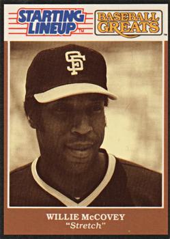 1989 Kenner Starting Lineup Cards Baseball Greats #4121132000 Willie McCovey Front