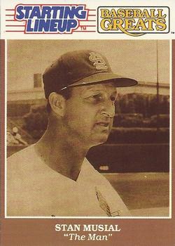 1989 Kenner Starting Lineup Cards Baseball Greats #4121133000 Stan Musial Front