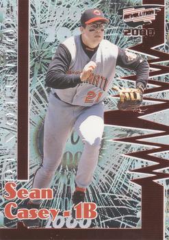 2000 Pacific Revolution - Red #40 Sean Casey  Front