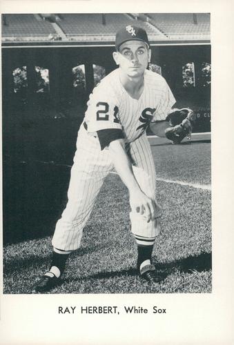 1962 Sports Service Chicago White Sox Set A #NNO Ray Herbert Front