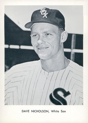 1964 Sports Service Chicago White Sox #NNO Dave Nicholson Front