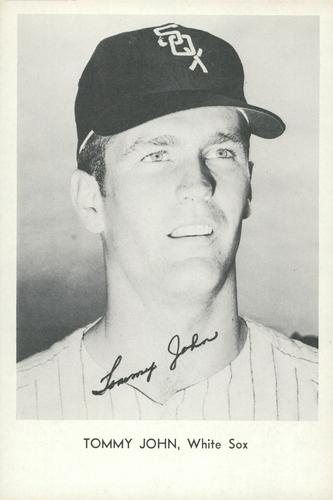 1968 Sports Service Chicago White Sox #NNO Tommy John Front