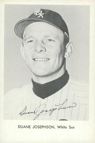 1968 Sports Service Chicago White Sox #NNO Duane Josephson Front