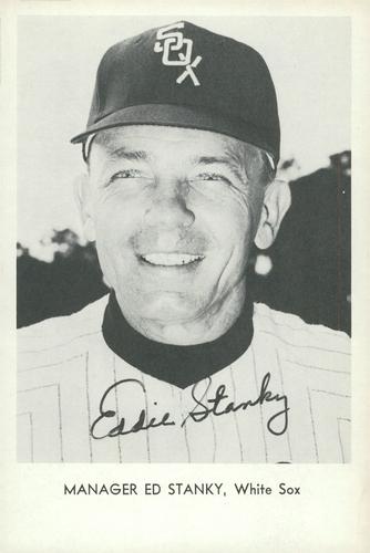 1968 Sports Service Chicago White Sox #NNO Ed Stanky Front