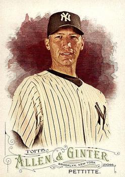 2016 Topps Allen & Ginter #308 Andy Pettitte Front