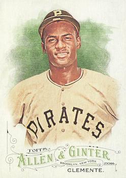 2016 Topps Allen & Ginter #320 Roberto Clemente Front