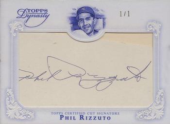 2015 Topps Dynasty - Cut Signatures #CS-PR Phil Rizzuto Front