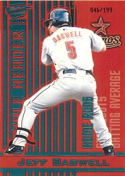 2000 Pacific Revolution - Triple Header Platinum Blue #14 Jeff Bagwell  Front