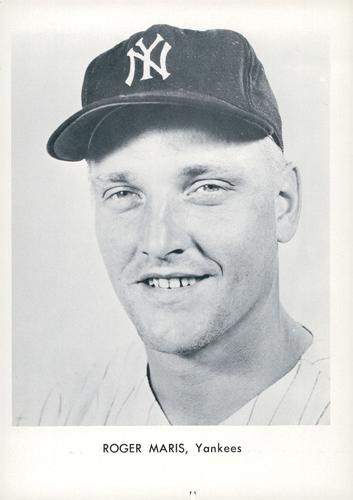 1964 Sports Service New York Yankees #NNO Roger Maris Front