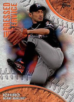 2016 Topps - Pressed Into Service #PIS-9 Ichiro Front