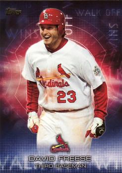 2016 Topps - Walk Off Wins #WOW-5 David Freese Front