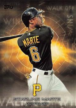 2016 Topps - Walk Off Wins #WOW-12 Starling Marte Front