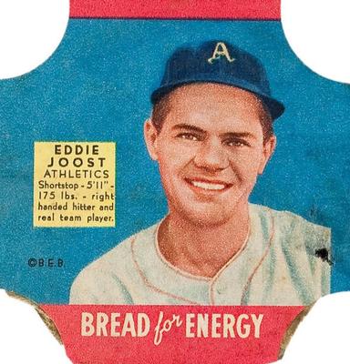 1951 Fischer's Bread for Energy #NNO Eddie Joost Front