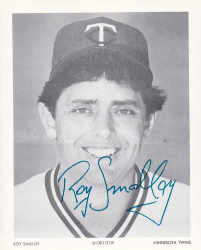 1981 Minnesota Twins Photos 4x5 #NNO Roy Smalley Front
