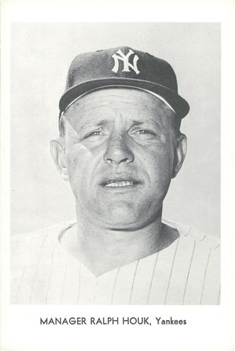 1968 Sports Service New York Yankees #NNO Ralph Houk Front