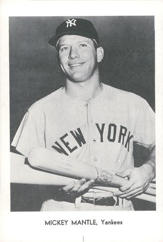 1968 Sports Service New York Yankees #NNO Mickey Mantle Front