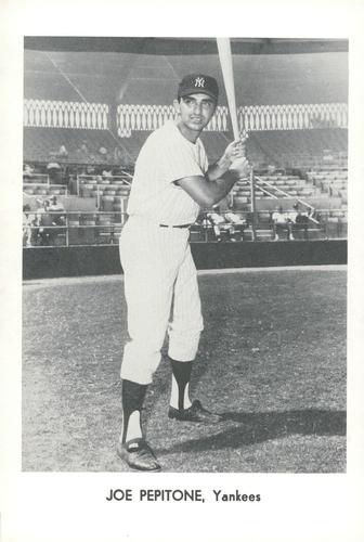 1968 Sports Service New York Yankees #NNO Joe Pepitone Front