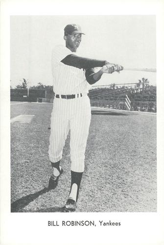 1968 Sports Service New York Yankees #NNO Bill Robinson Front