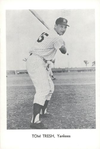 1968 Sports Service New York Yankees #NNO Tom Tresh Front