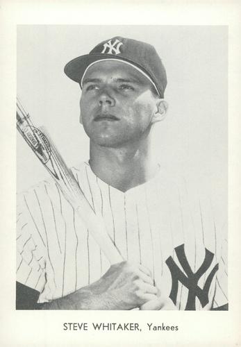 1967 Sports Service New York Yankees #NNO Steve Whitaker Front