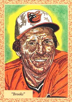 1998 Sports Illustrated Then and Now - Art of the Game #4 AG Brooks Robinson Front