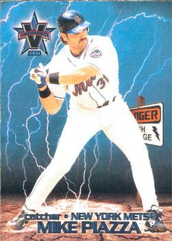 2000 Pacific Vanguard - High Voltage #24 Mike Piazza  Front