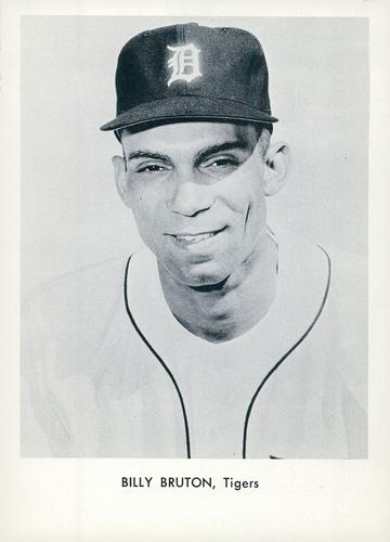 1964 Sports Service Detroit Tigers #NNO Bill Bruton Front