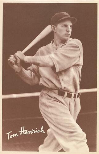 1939 Goudey Premiums (R303-A) #NNO Tom Henrich Front