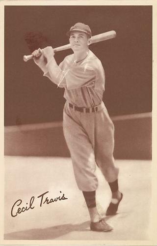 1939 Goudey Premiums (R303-A) #NNO Cecil Travis Front