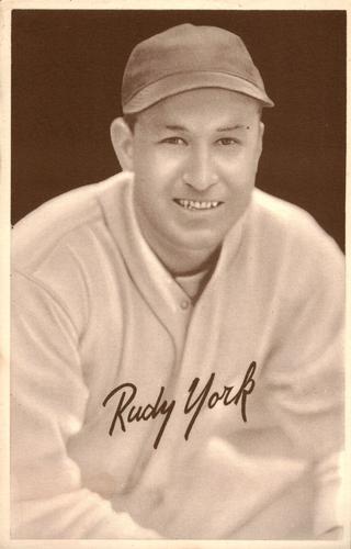 1939 Goudey Premiums (R303-A) #NNO Rudy York Front