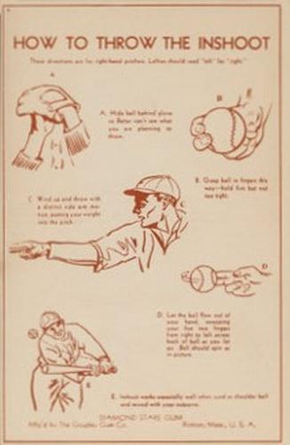 1939 Goudey Premiums (R303-B) #NNO Bob Feller Back